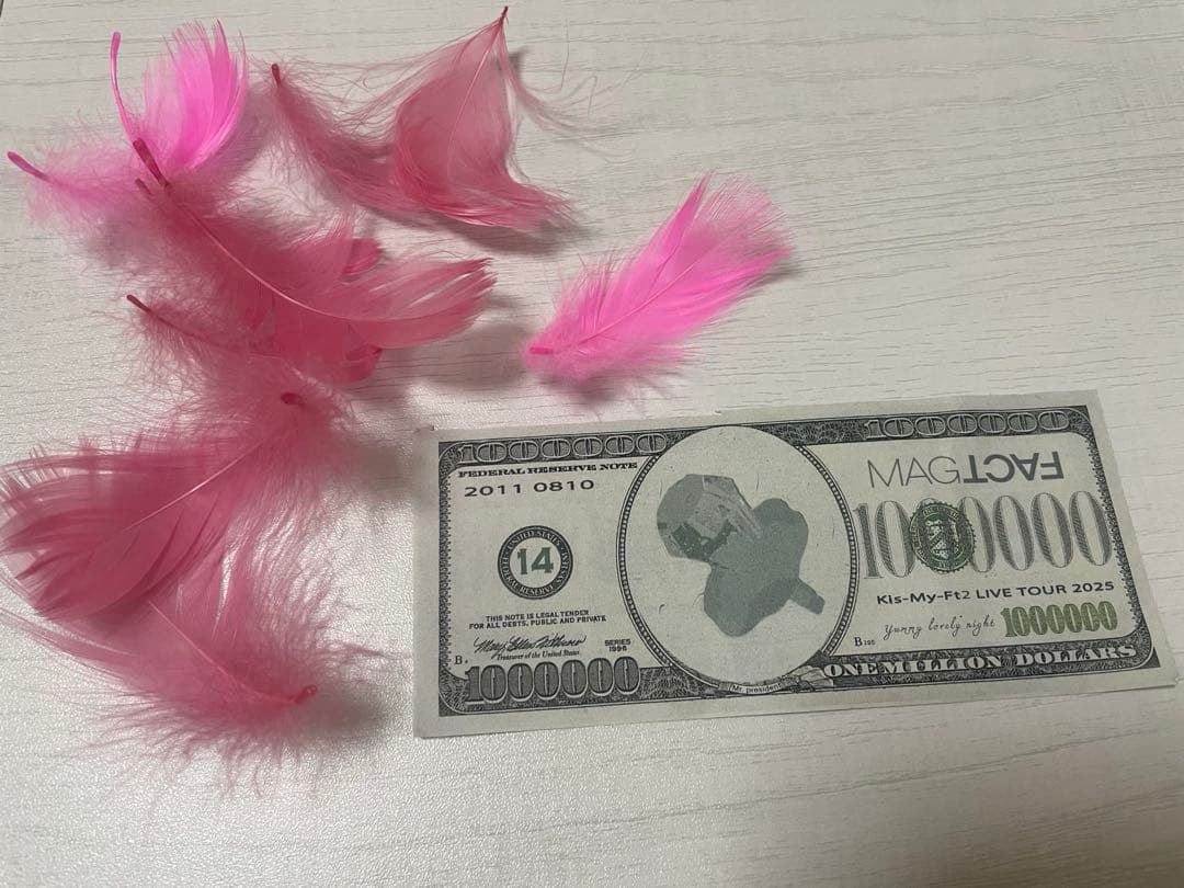 Kis-My-Ft2 MAGFACT 落下物