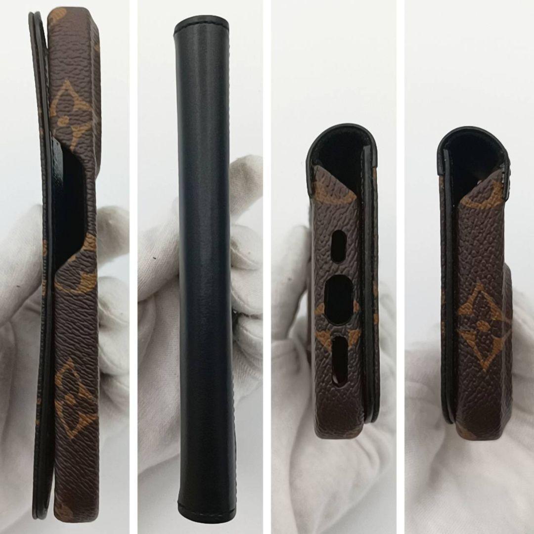 ルイヴィトン　iPhone15 pro ケース モノグラムフォリオ 手帳型 箱付