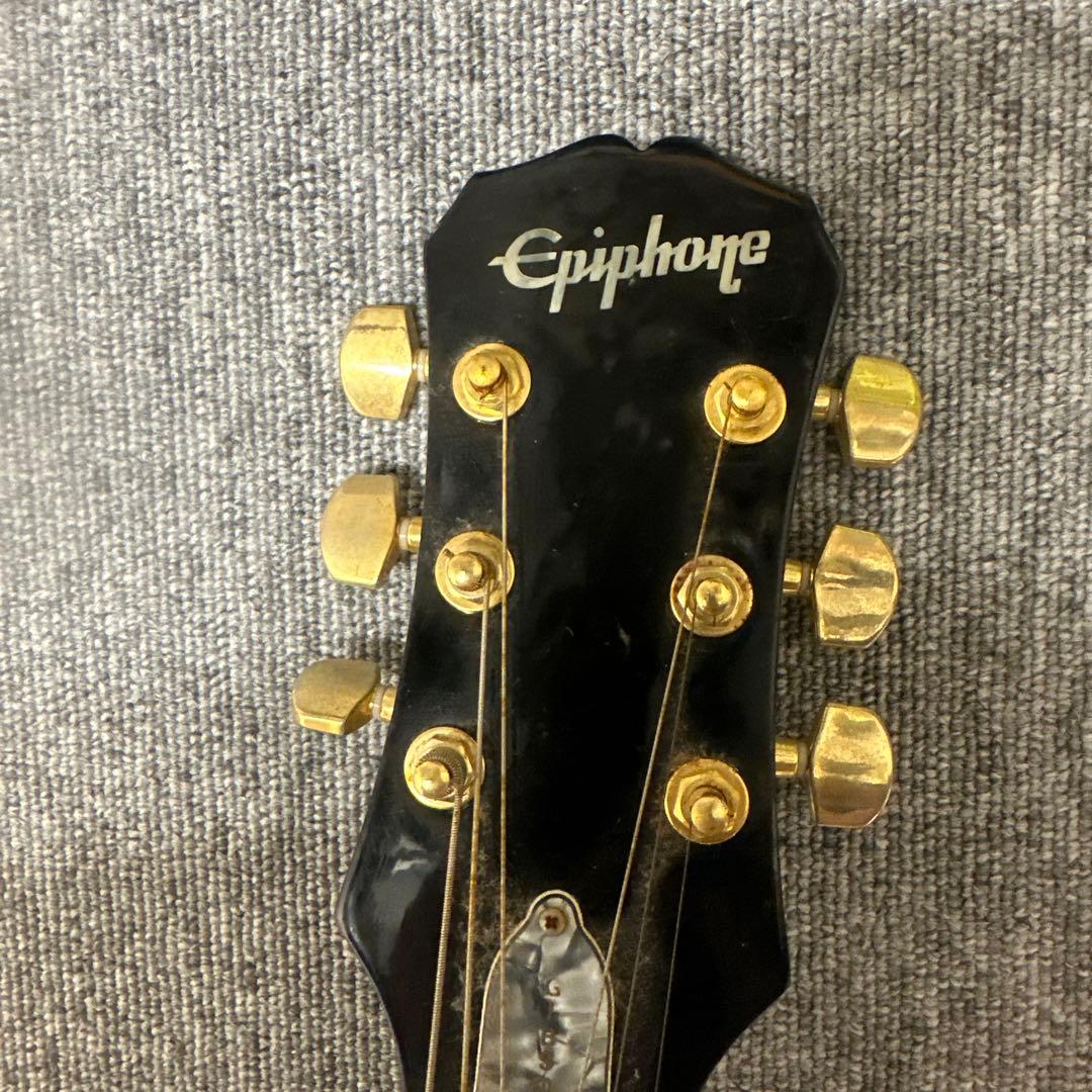 Epiphone レスポール エレキギター ブラック/ゴールド