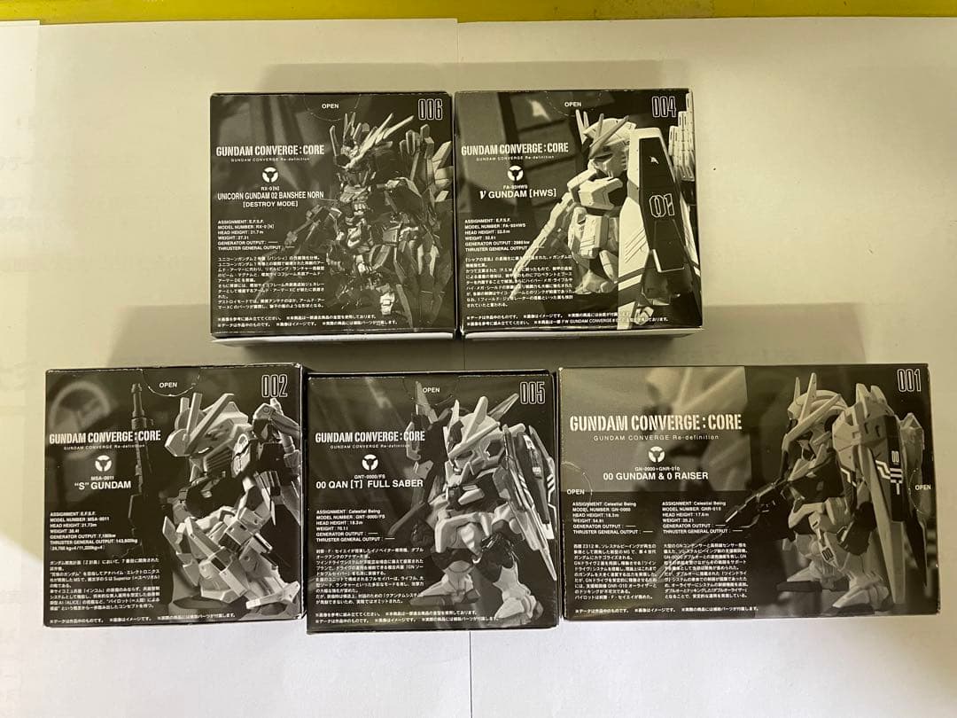 Gundam Converge 121体　ガンダムコンバージ