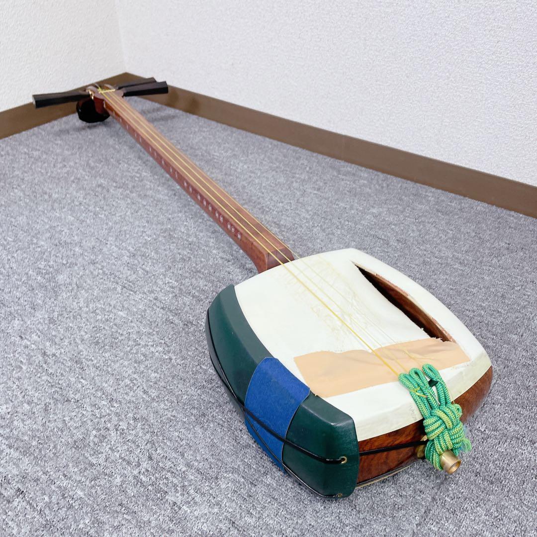 津軽三味線 太棹 花梨 平溝 丸打胴 東さわり 和楽器 三味線