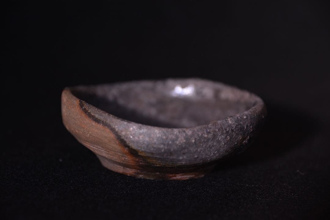 yyy19331934様●【中村和樹】秀作 備前 ぐい呑 平盃