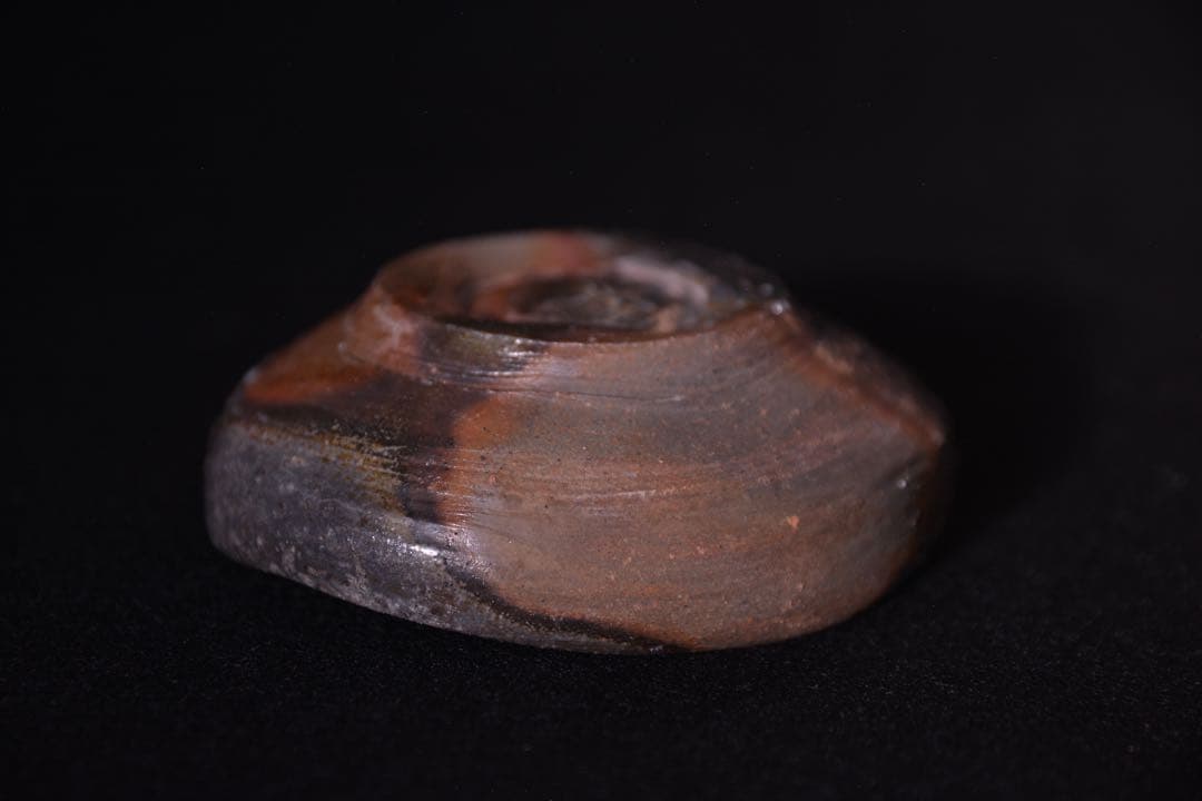 yyy19331934様●【中村和樹】秀作 備前 ぐい呑 平盃