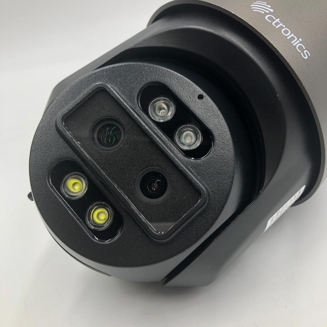 Ctronics 4k 防犯カメラ 屋外 ハイブリッドズーム/Y32357-K1