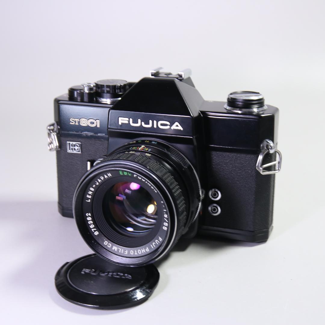☆完全動作☆ FUJICA ST801 EBC 55mm F1.8　＃388