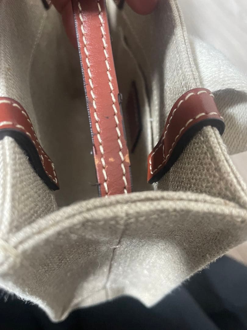 Chloé キャンバス ショルダーバッグ