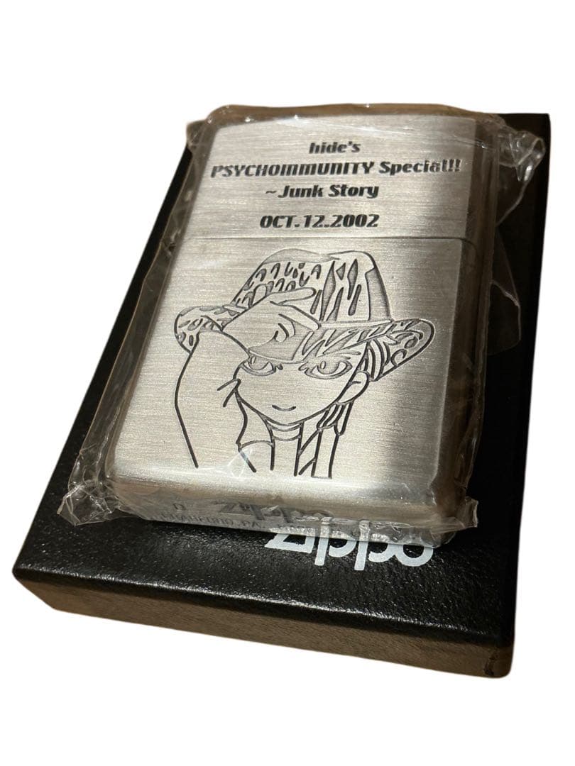 【稀少】hide 限定50個Zippoライター 2002年JunkStory新品