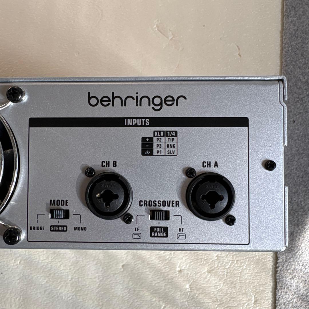 behringer i NUKE NU3000 パワーアンプ　動作確認済
