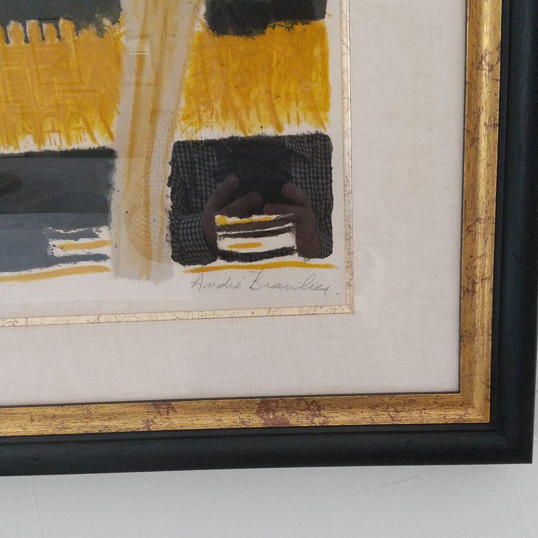 ブラジリエのリトグラフ