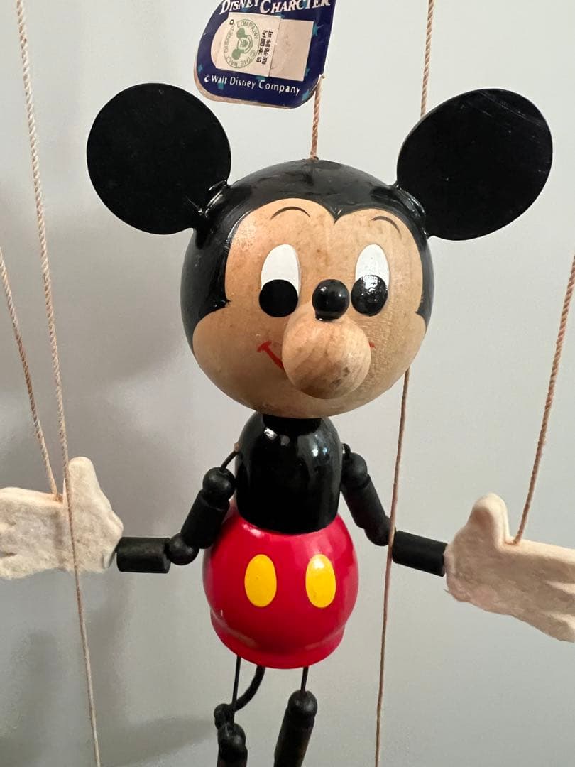 ヴィンテージ ミッキー　操り人形