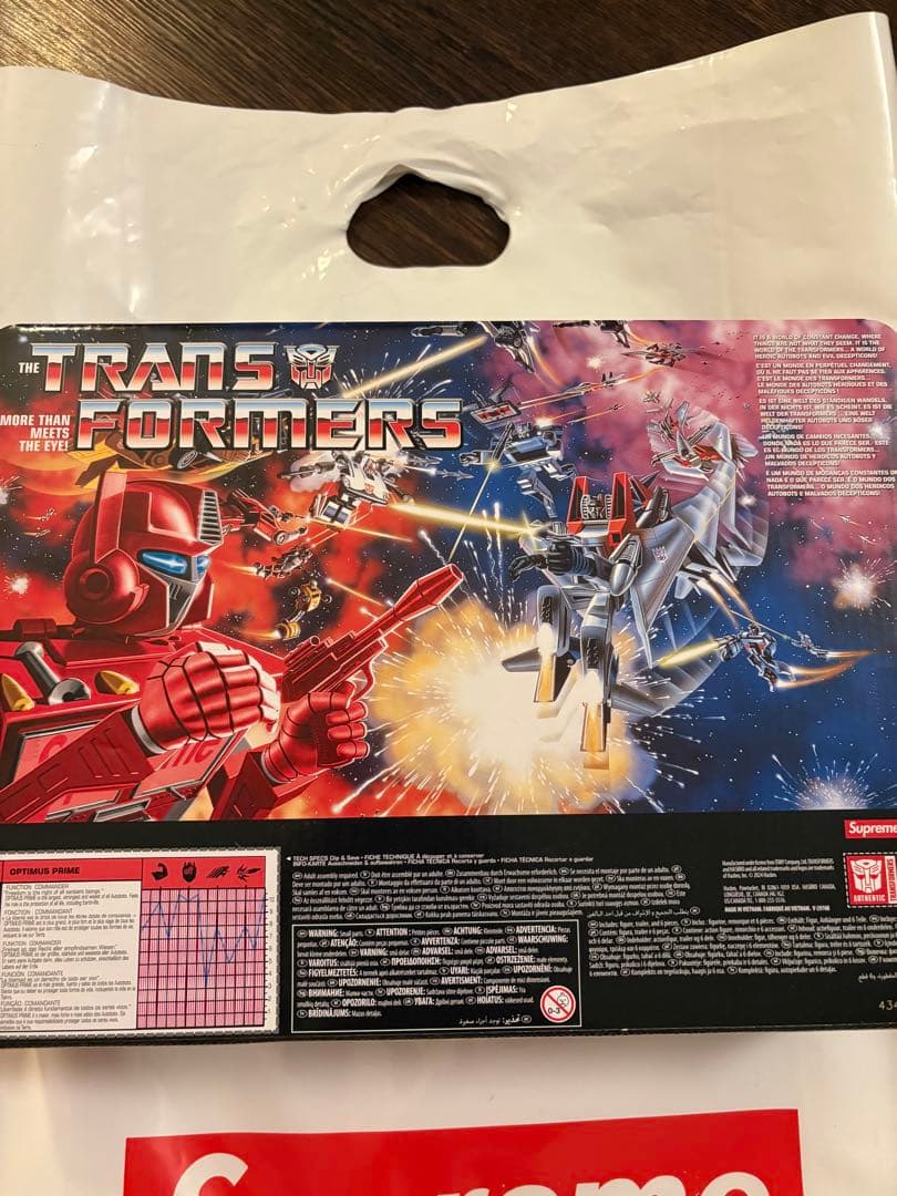 ゲームキャラクター TRANSFORMERS G1 Optimus Prime Figure