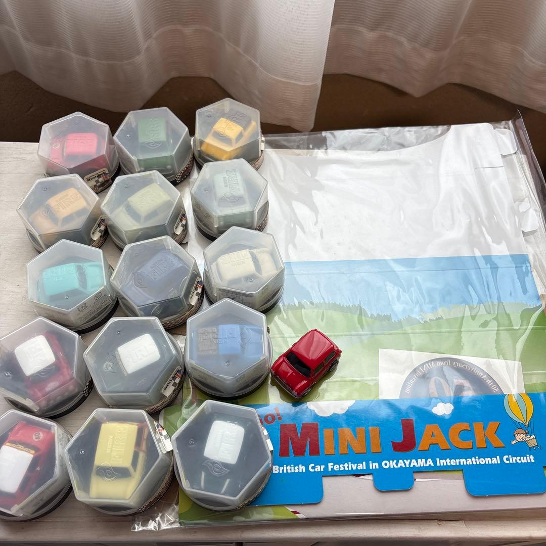MINI JACK 50thミニカーセット 15台