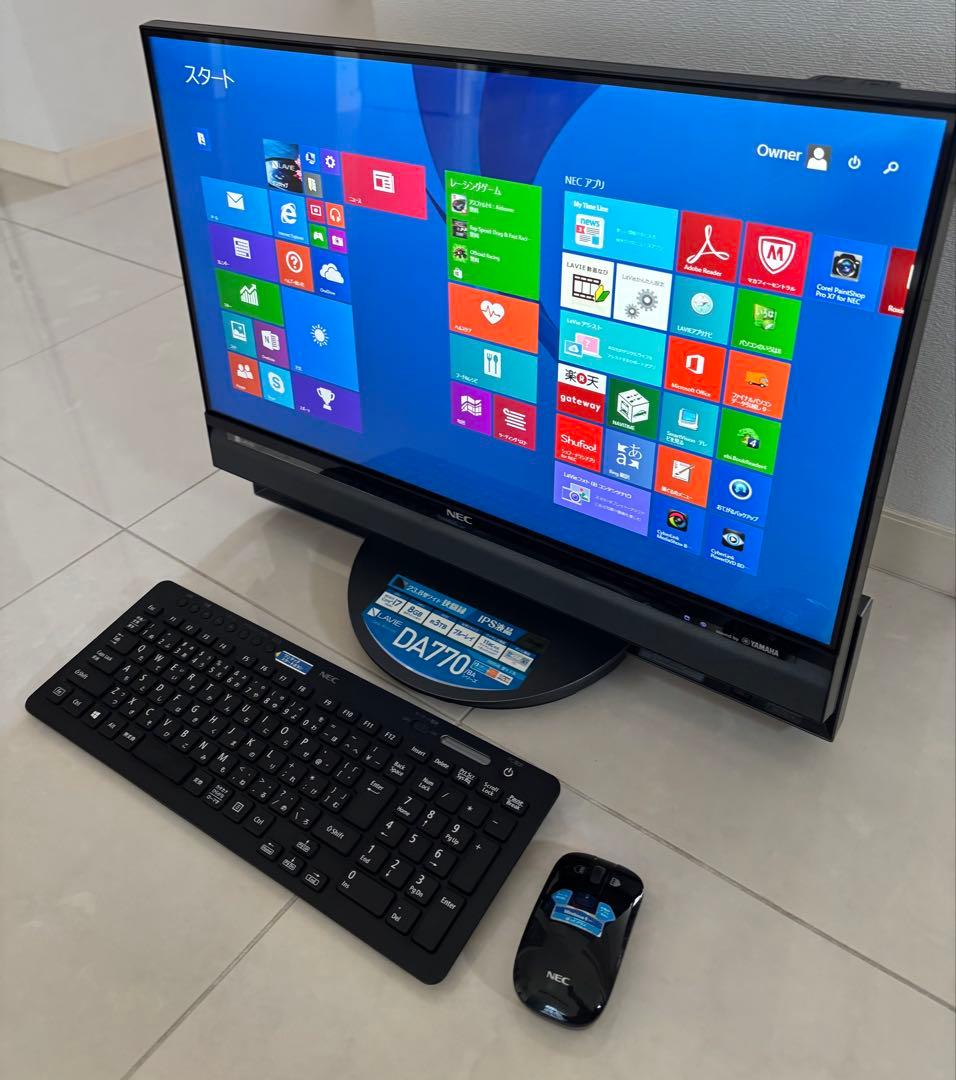 格安⭐︎NEC PC-DA770BAB LAVIE Desk All-in-one