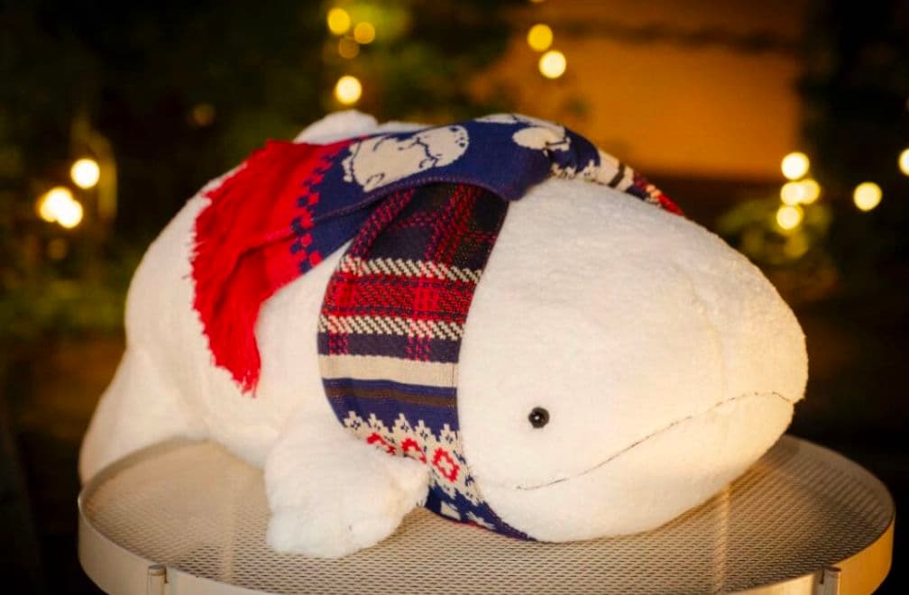 京都水族館 2025年 オオサンショウウオぬいぐるみ スカーフ