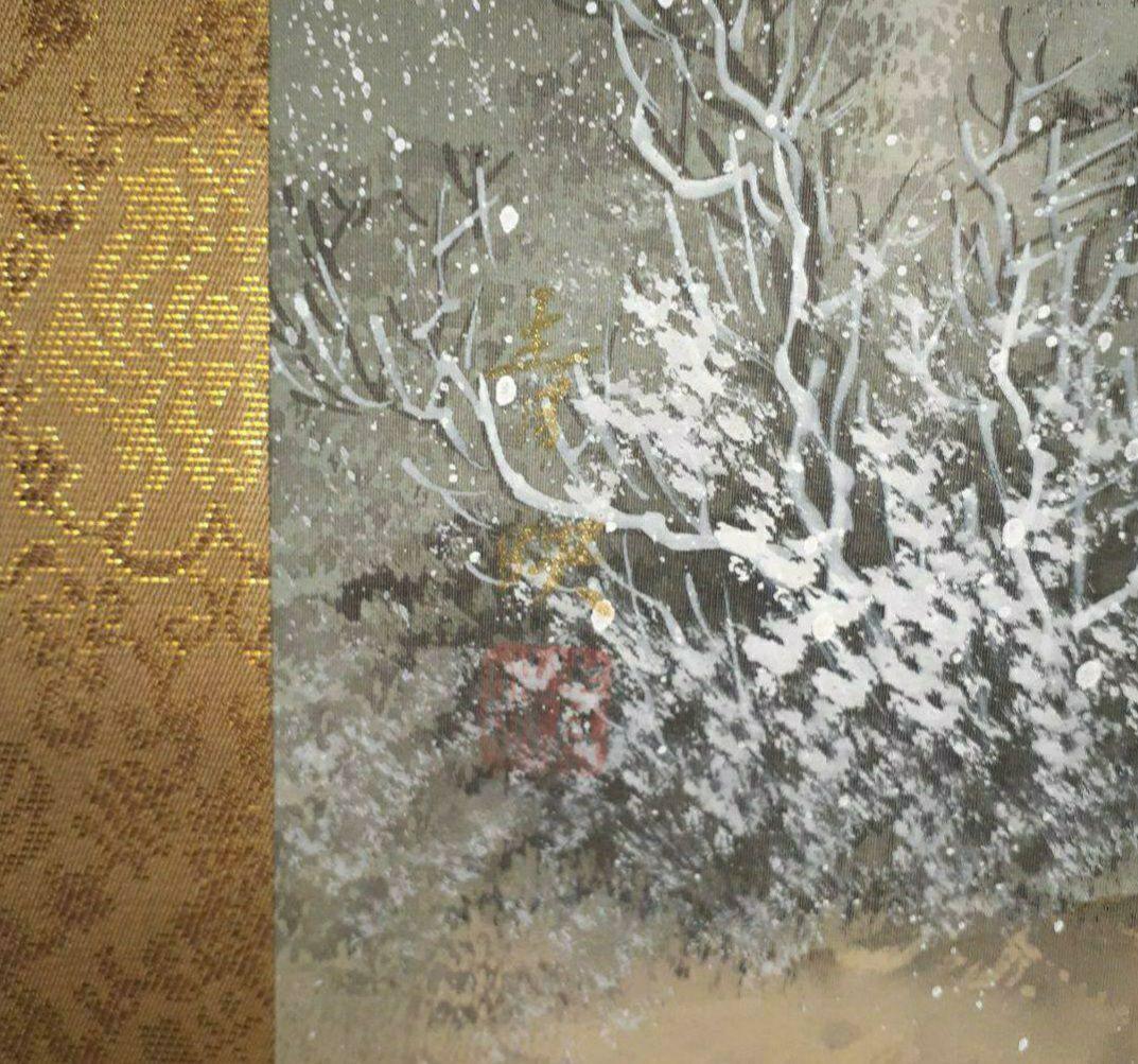 掛け軸/四季/4本