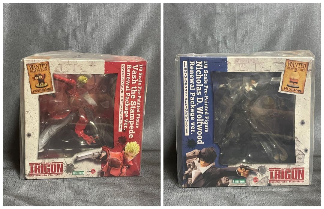 トライガン ARTFX フィギュア 2点セット　新品未開封