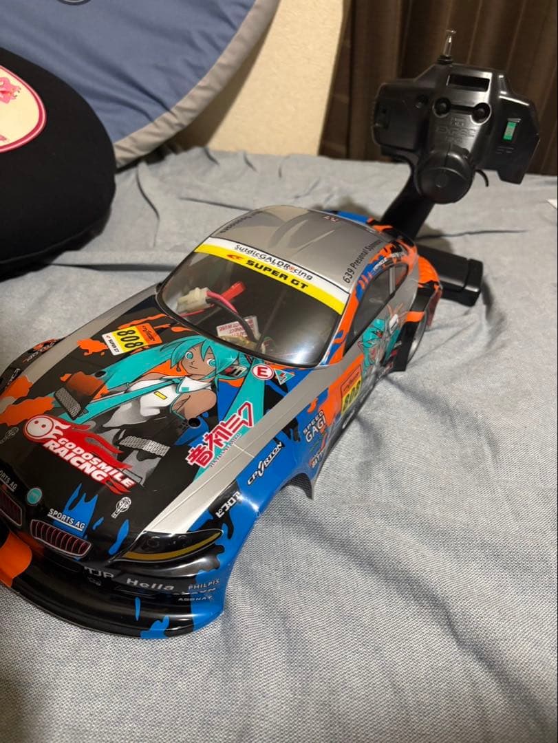 タミヤ ドリフト ラジコンセット　TT01 電飾 BMW ボディ