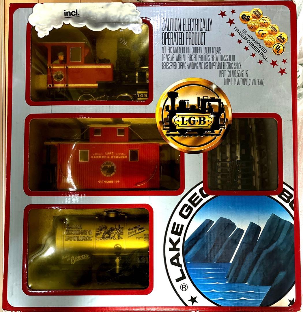 動作確認済み　美品　Gケージ LEHMANN LGB 蒸気機関車セット