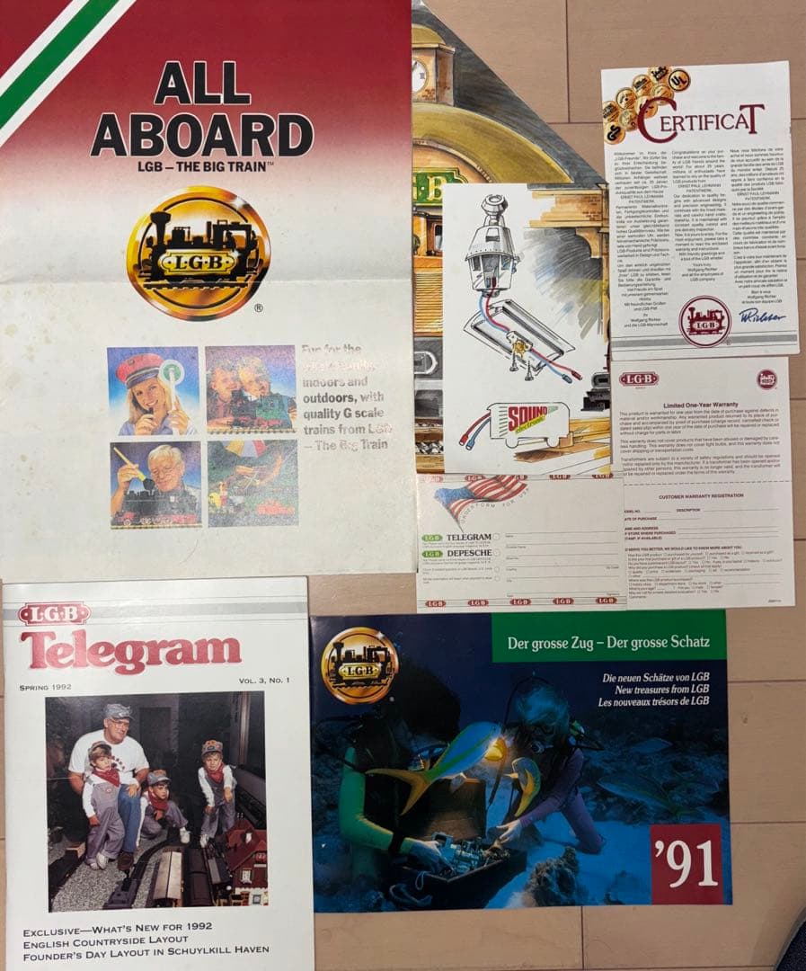 動作確認済み　美品　Gケージ LEHMANN LGB 蒸気機関車セット