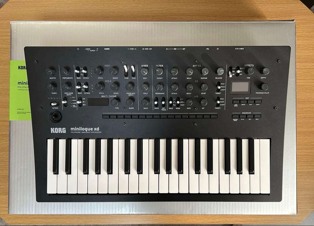 【専用ケース付き】　KORG minilogue xd