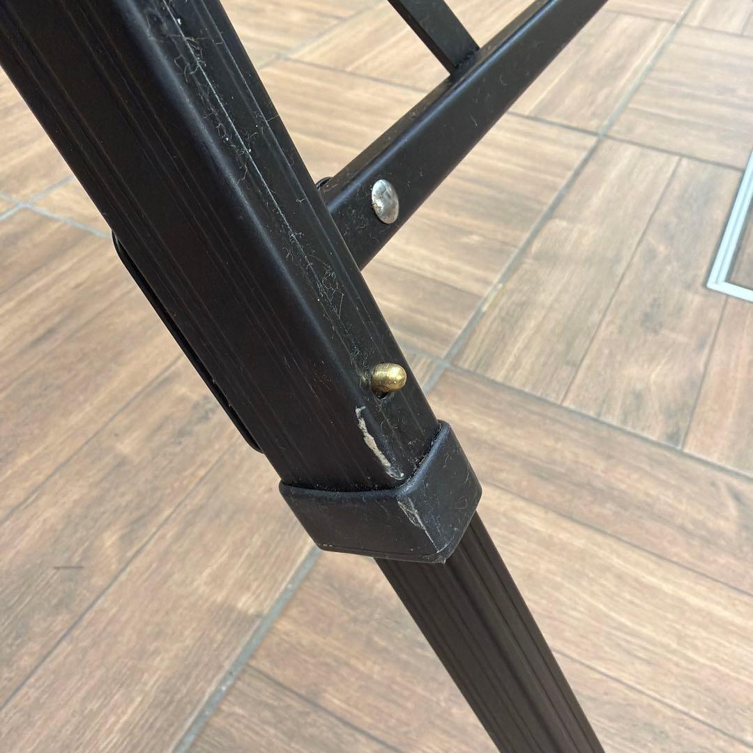 オガワ　３ハイ＆ローテーブル　タフメッシュ　ブラック