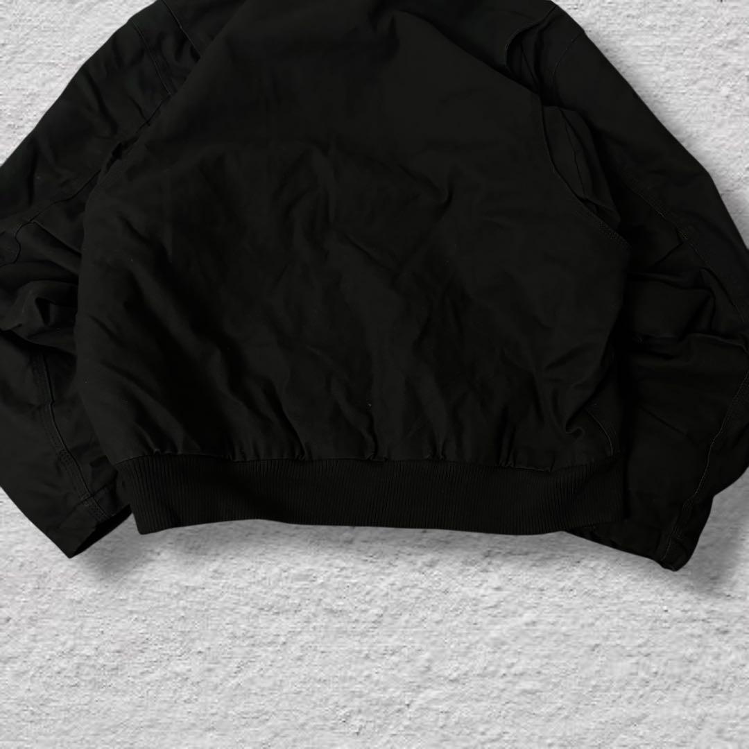 ラリル Wallsアクティブジャケットダックパーカーy2k刺繍ブラック