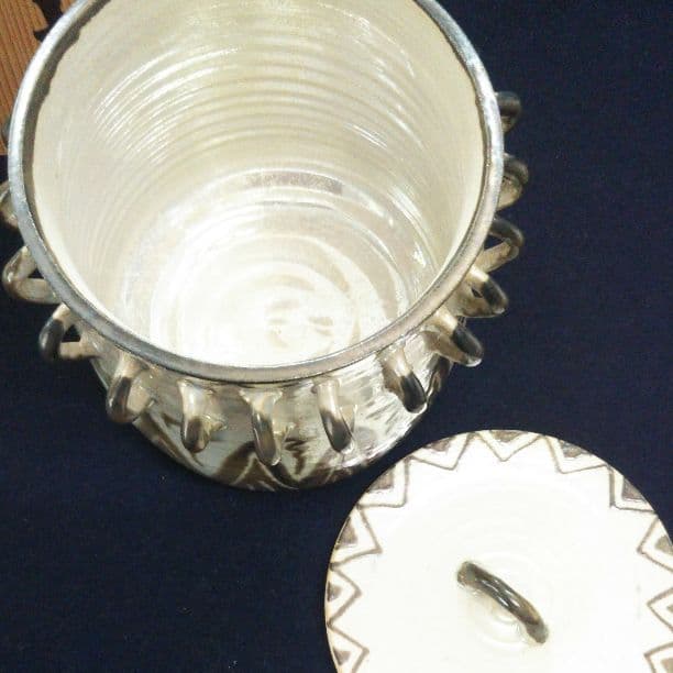 茶道具  銀化彩 水指し  東正之作