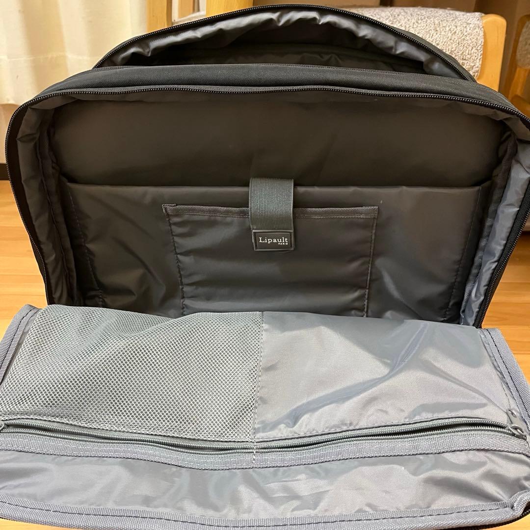 【美品】Lipault★リポー4BIZ 4輪スーツケース★26 L