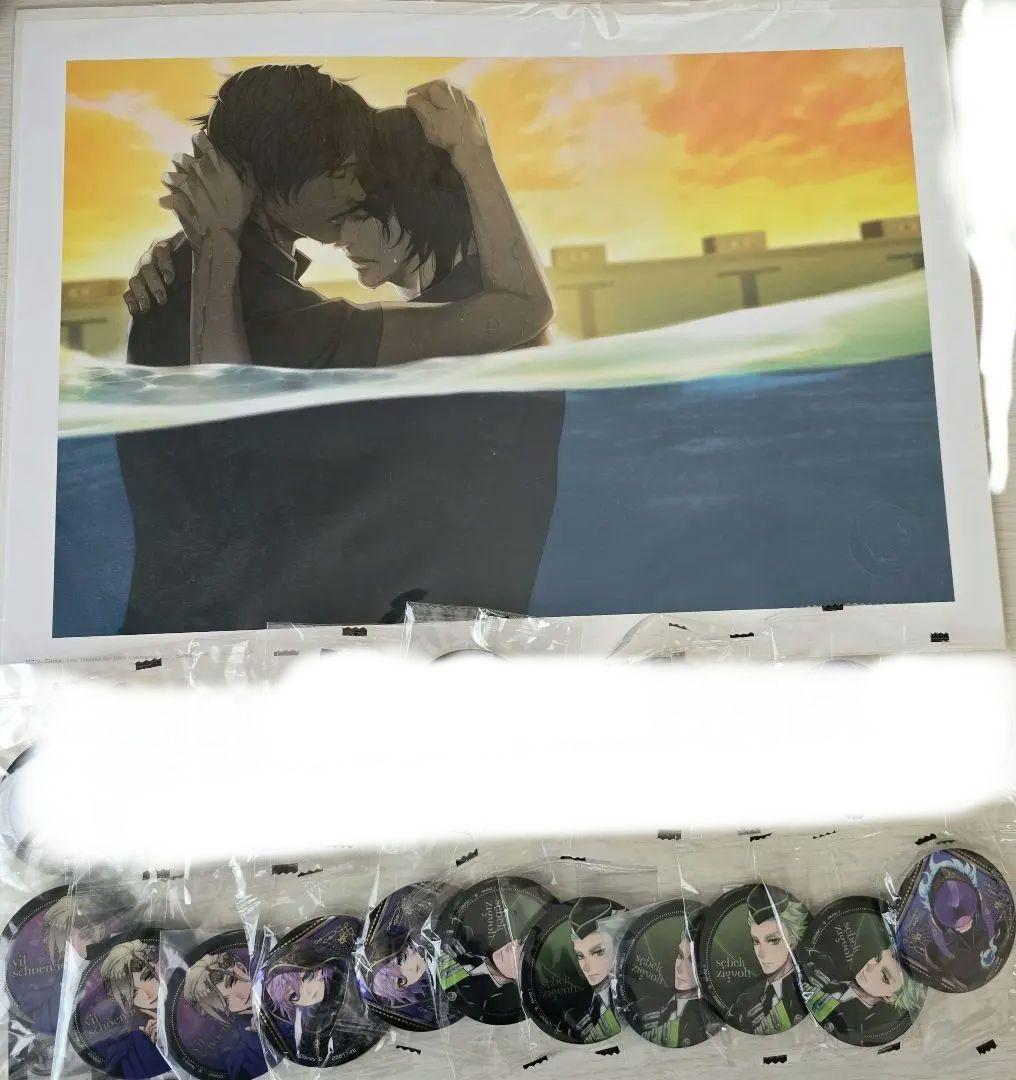 sweet pool スイートプール　キラル　複製原画　ツイステ　缶バッジ