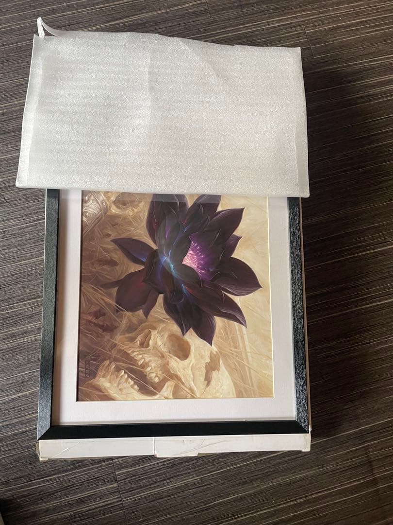 あ*中様 Black Lotus ブラックロータス　アートプリント MTG