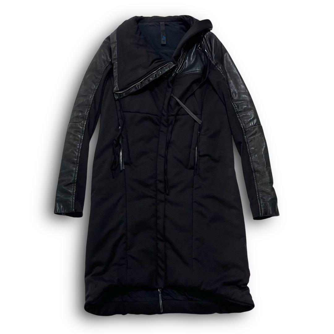 ジャケット・アウター ILARIA NISTRI Switching leather coat