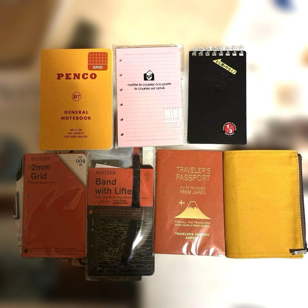 トラベラーズノートシステム手帳化カスタマイズ