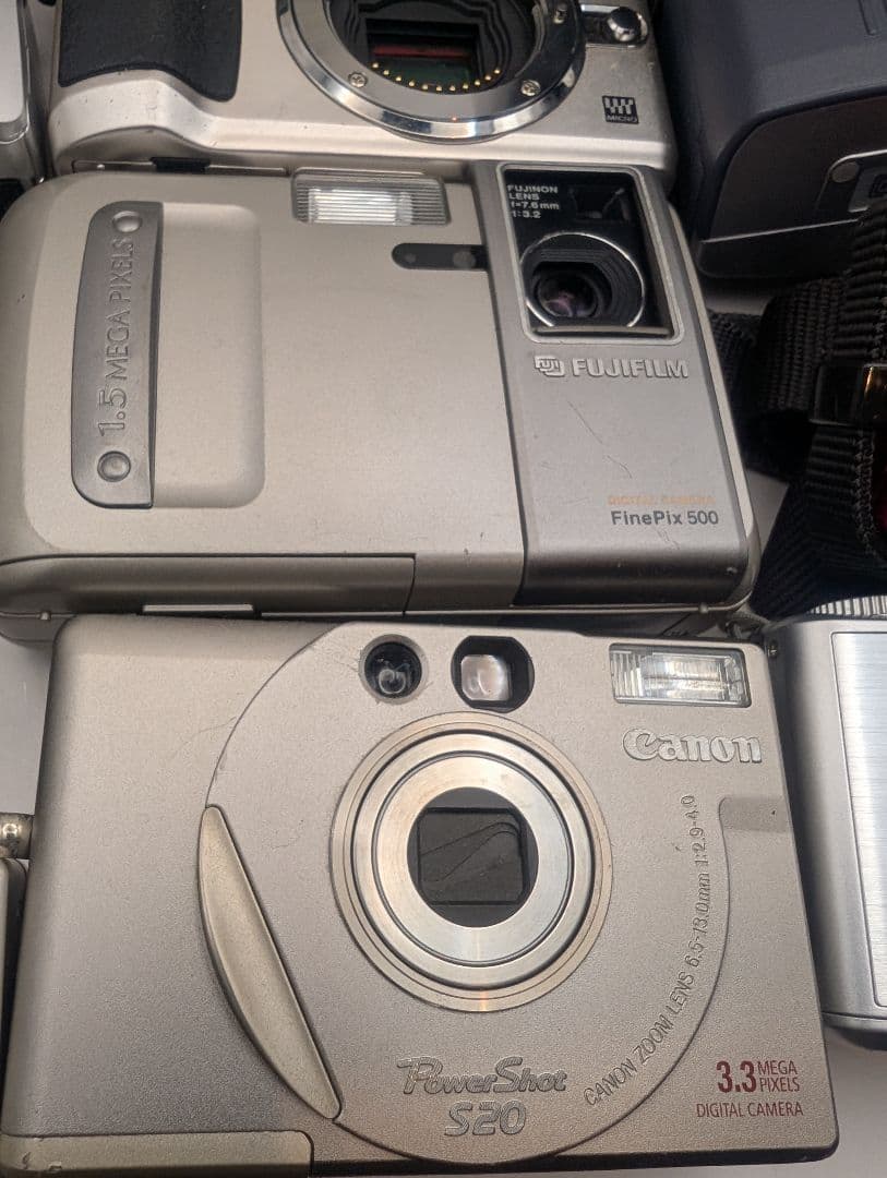 ジャンク デジタルカメラセット11台 Canon EOS 10D Olympus