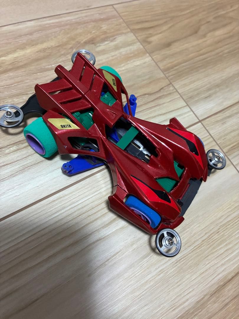 希少　ミニ四駆完成品　ビークスパイダー　塗装済み