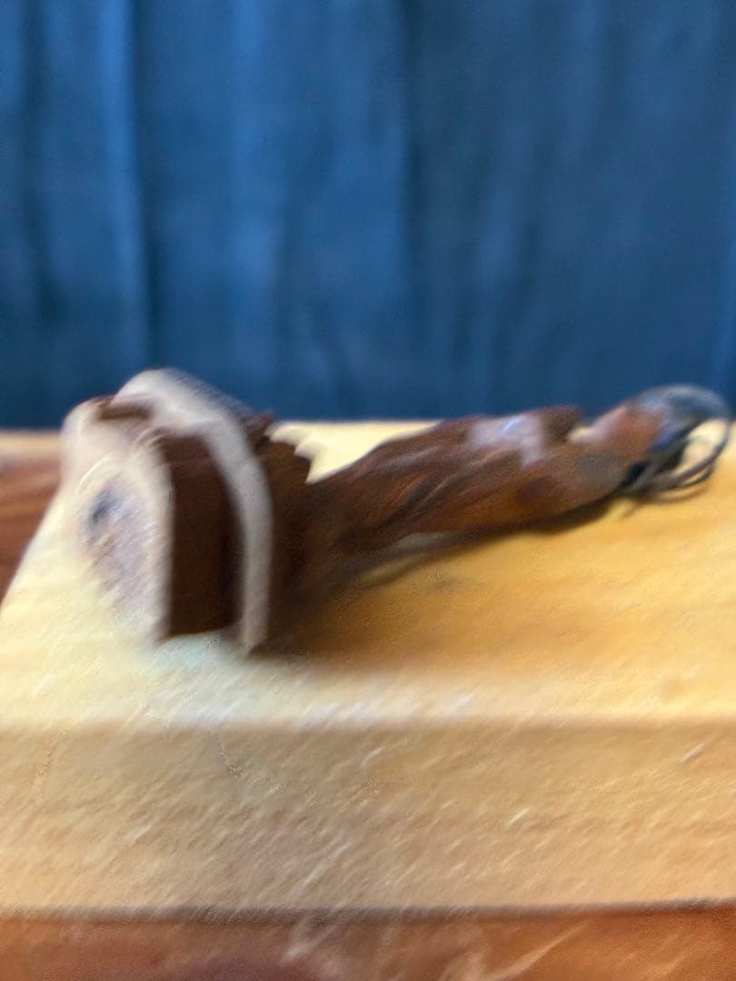 小さな　小さな合掌木彫り仏　極小木彫り仏　江戸時代