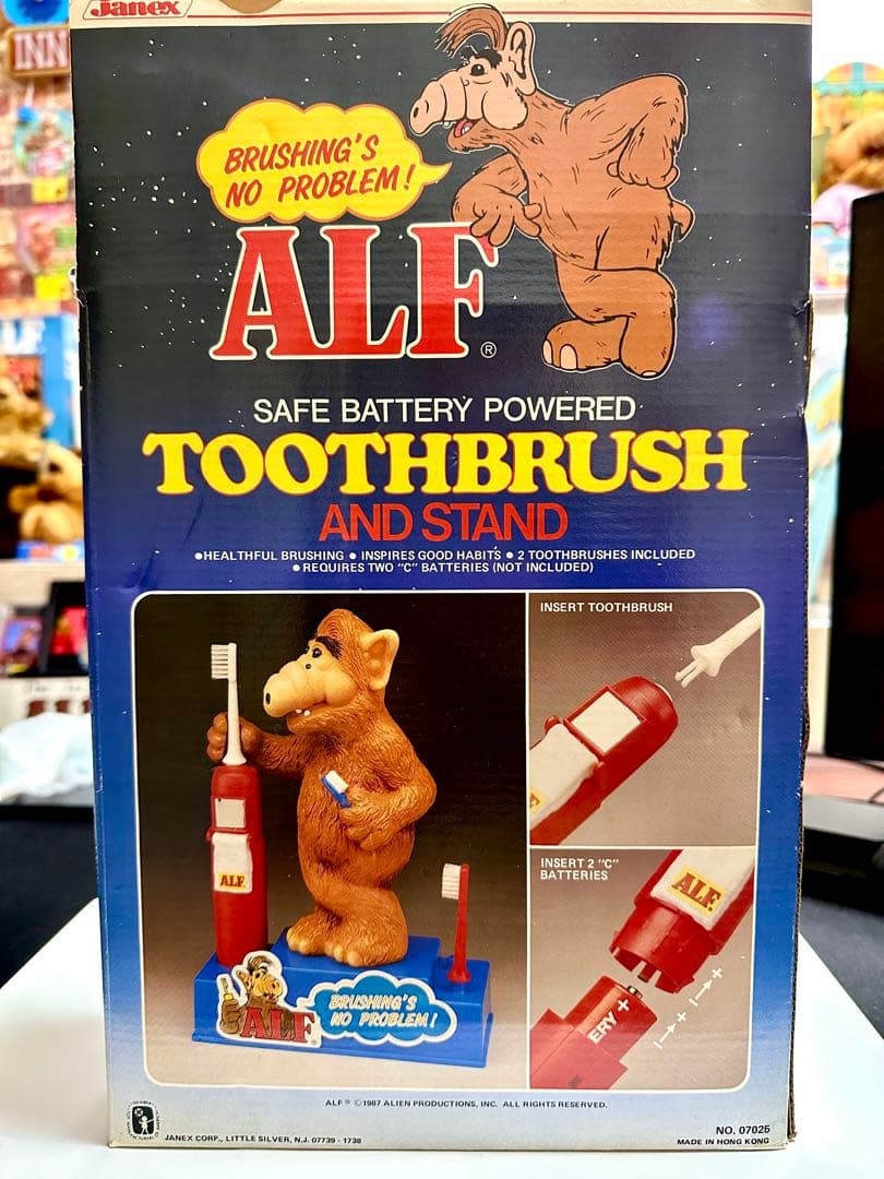 【超希少・未開封】ALF アルフ 電動歯ブラシ 1987年発売 ヴィンテージ