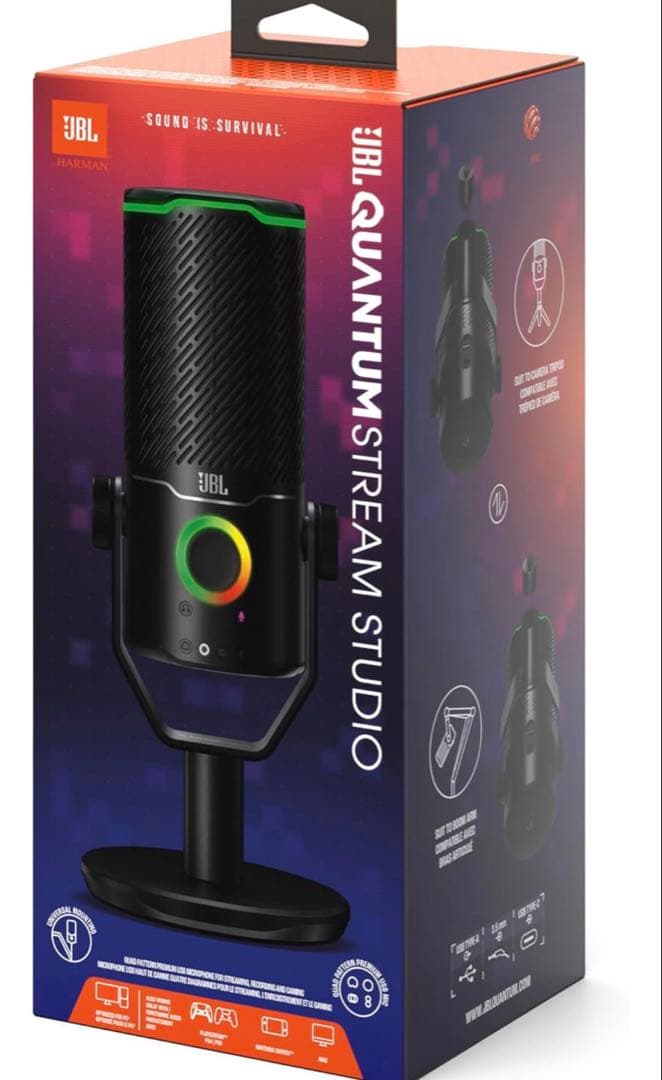 配信機器・PA機器・レコーディング機器 JBL QUANTUM STREAM STUDIO