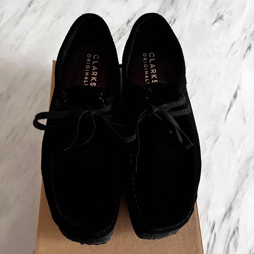 クラークス ワラビー　BLACK