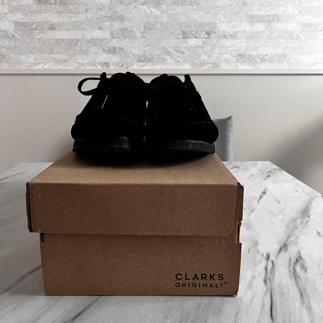 クラークス ワラビー　BLACK