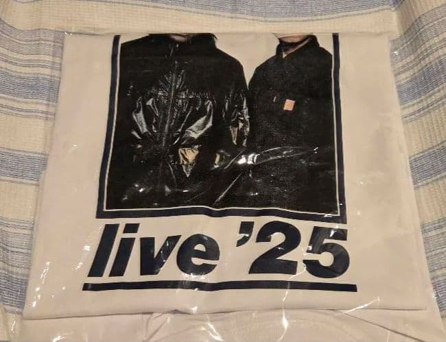 oasis live '25 Tシャツ XL ホワイトUKデザイン 新品未使用