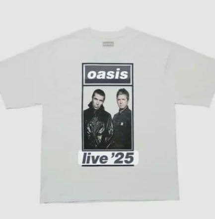 oasis live '25 Tシャツ XL ホワイトUKデザイン 新品未使用