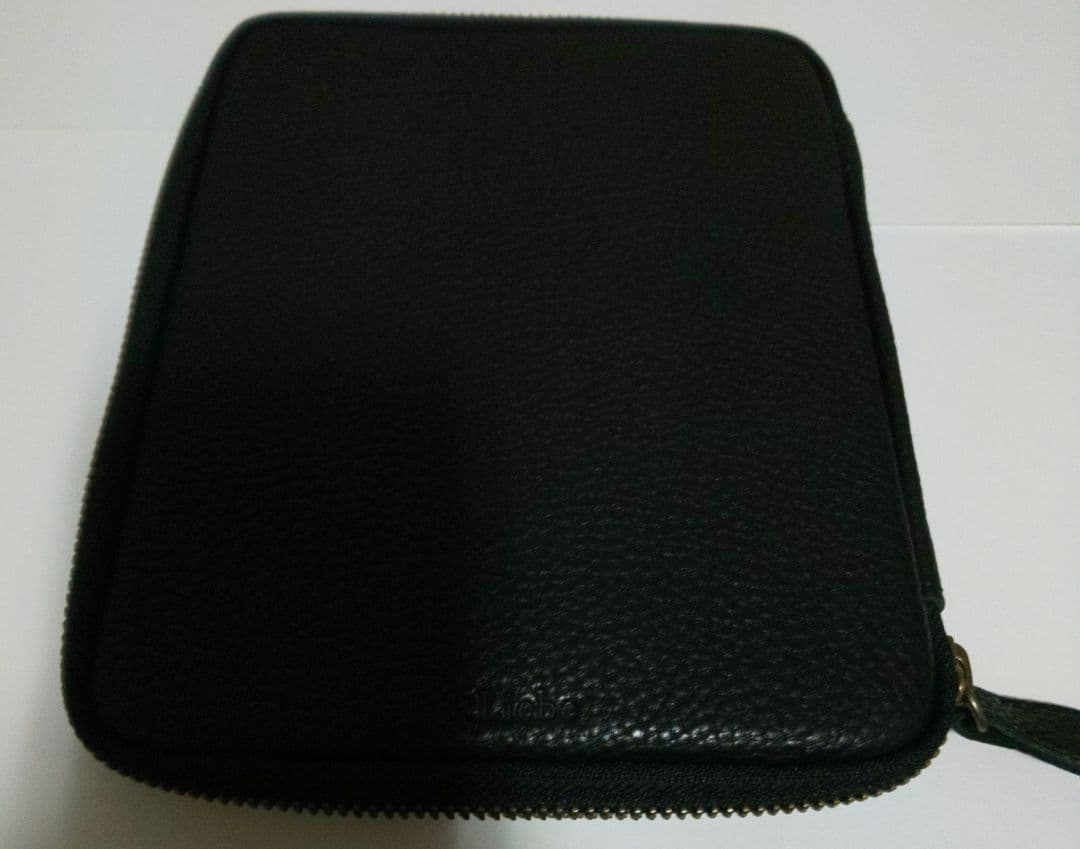 アンドリーベ &Liebe ペンケース 文具ポーチ 5本差し ペブルヌメ革
