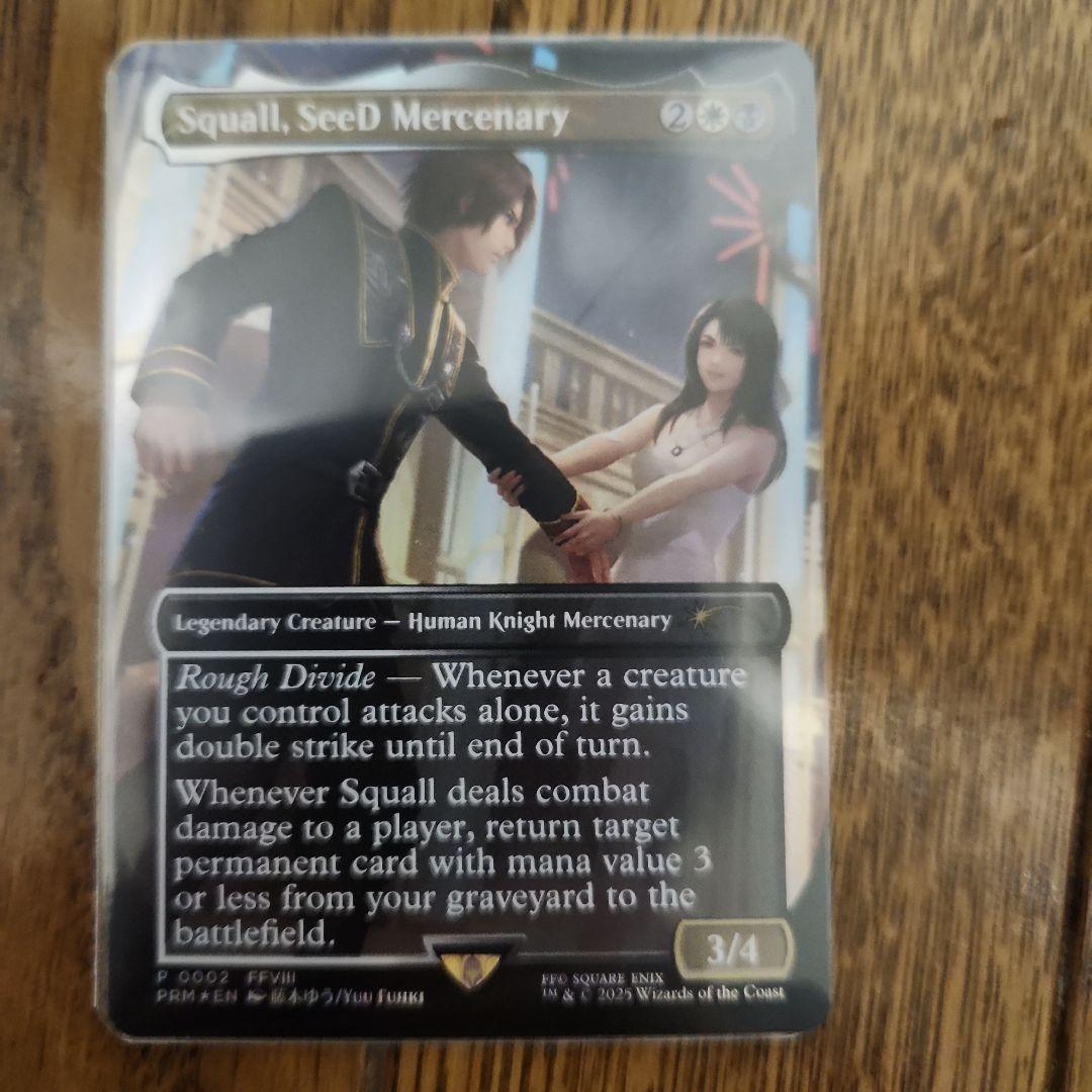 《SeeDの傭兵、スコール》スタンダードショーダウン限定プロモーションカード