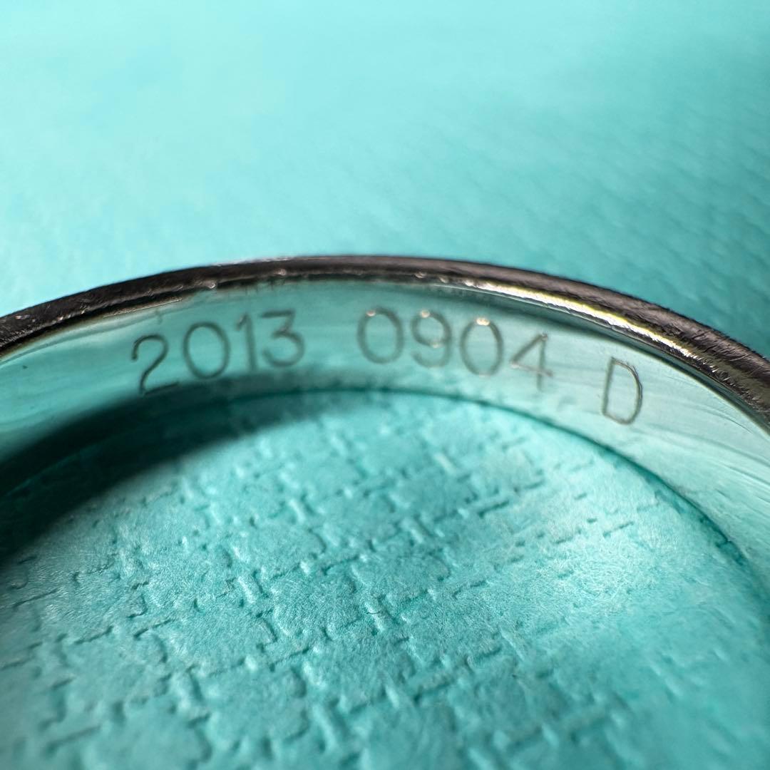 【美品】約19号 ティファニー Tiffany ナロー 1837リングSV925