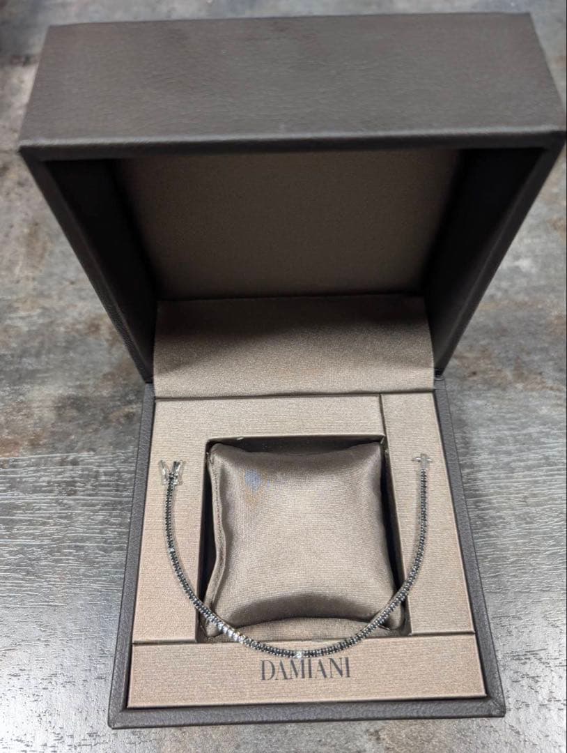 ダミアーニ ルーチェ ブラック ダイヤモンド ブレスレット・干場コラボモデル