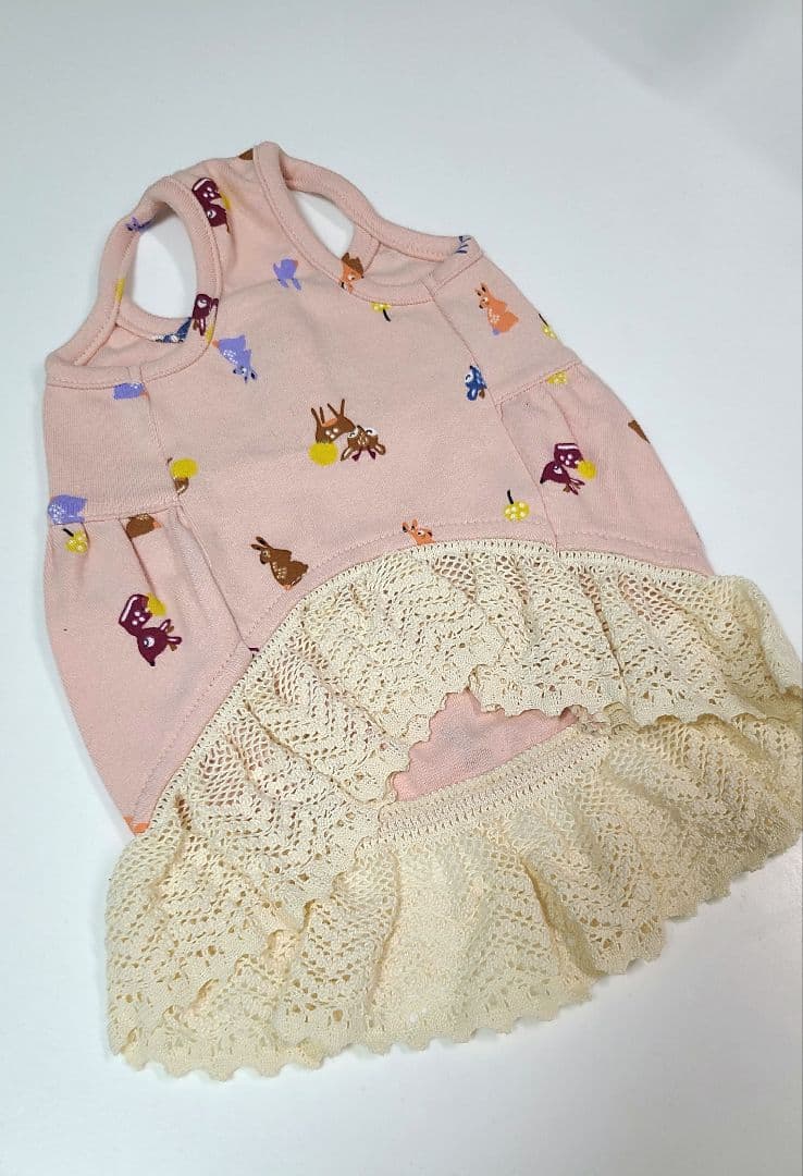 アトリエgg　べべナイティキャミソール　コットンキャンディピンク