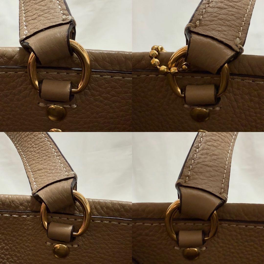 【未使用級/保存袋付】コーチ 5268 デンプシー トート 2way バッグ