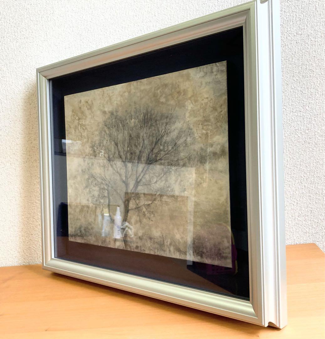 大橋拓子「記憶の風景」 額装● 日本画作品 人の内面を描き出してます●