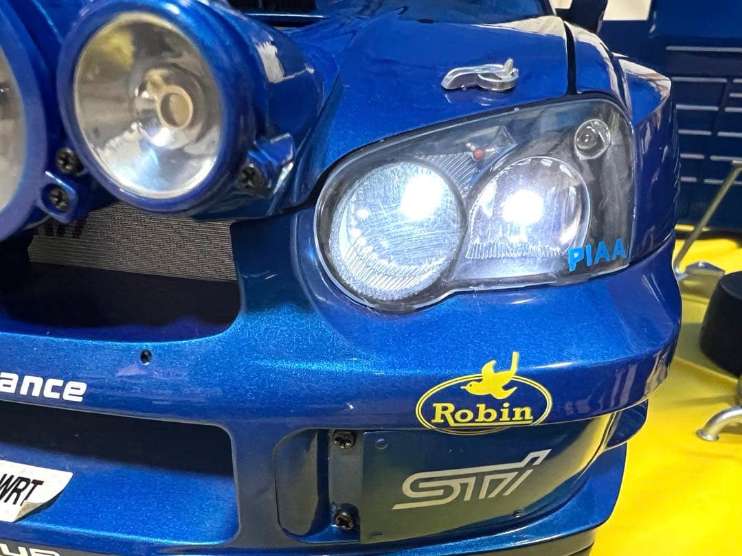 【完成品】1/8 アシェット 週刊 スバル インプレッサをつくる