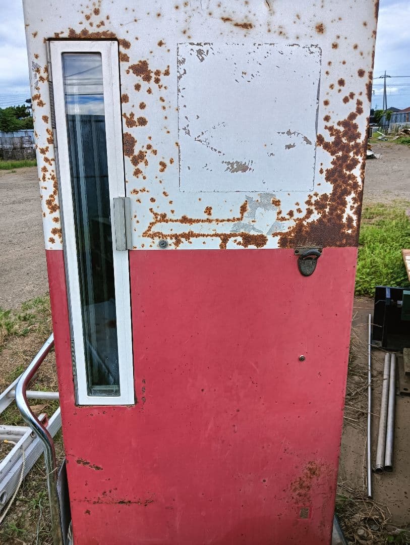 引き取り限定　コカコーラ　冷蔵庫　昭和　レトロ　ジャンク